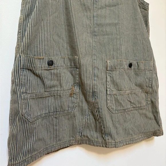 NWOT Free People We The Free Overall Smock Mini Railroad Top Size Medium - Picture 8 of 14